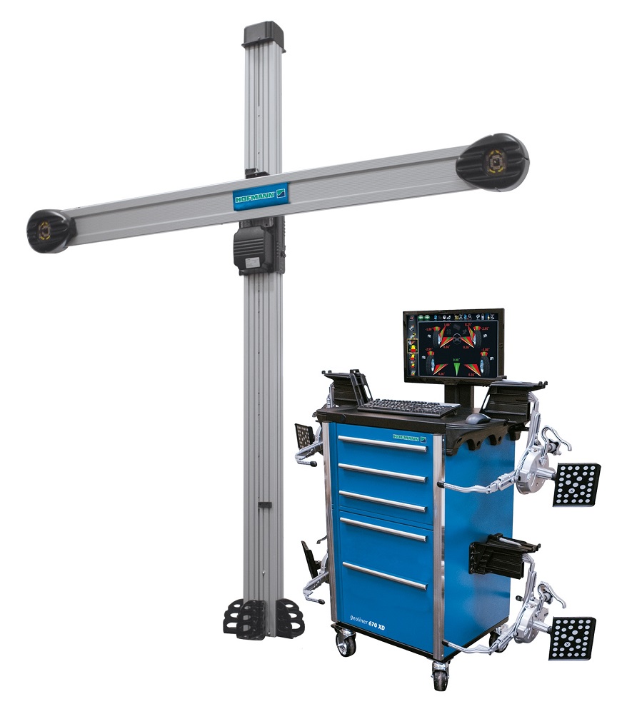 Стенд «сход-развал» 3D Hofmann Geoliner 670 XD AC400 Lift KIT марки hofmann. Основной вид.